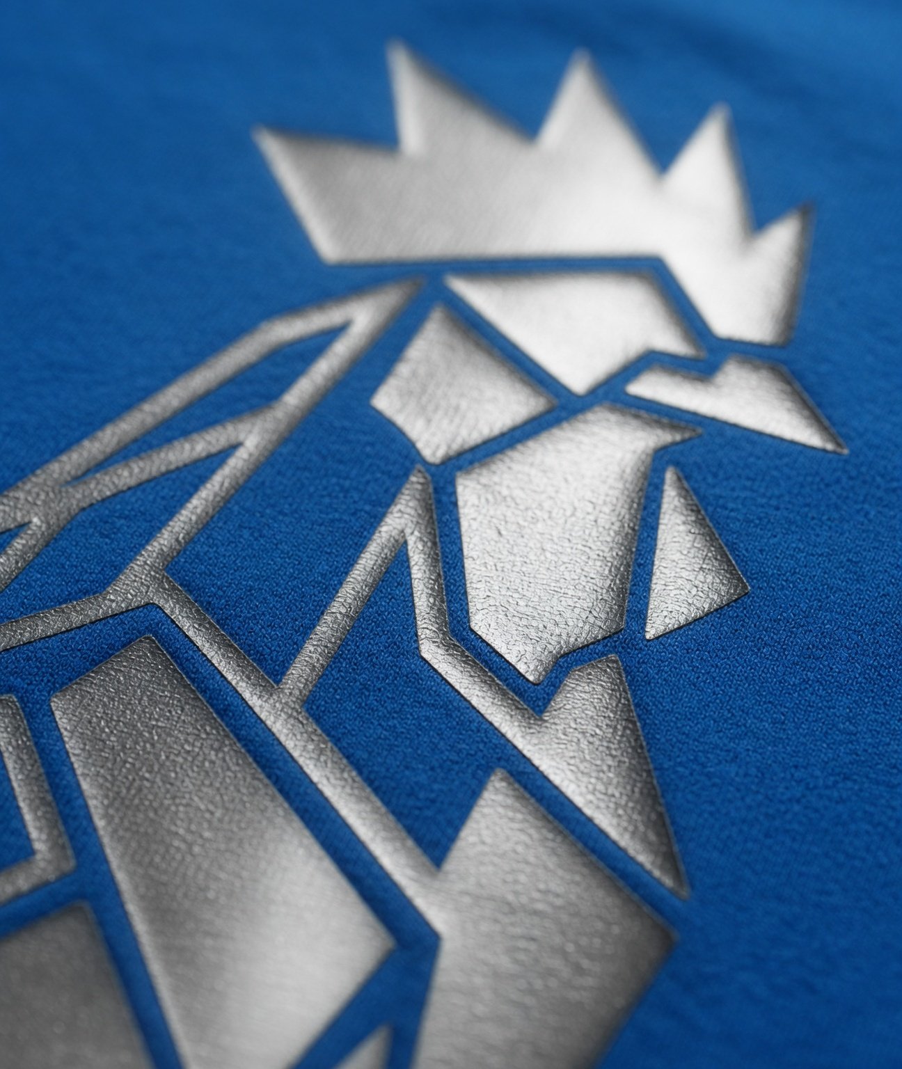 T-shirt Bleu France - Coq Argent Métallisé - Série Limitée et Numérotée – Image 4